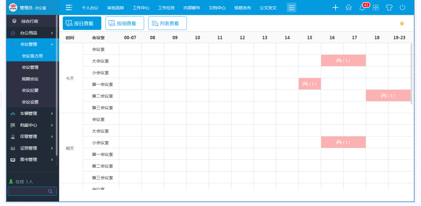 1663231984268850.png 开好会,抓落实,华天动力OA系统助力金融集团高效开会