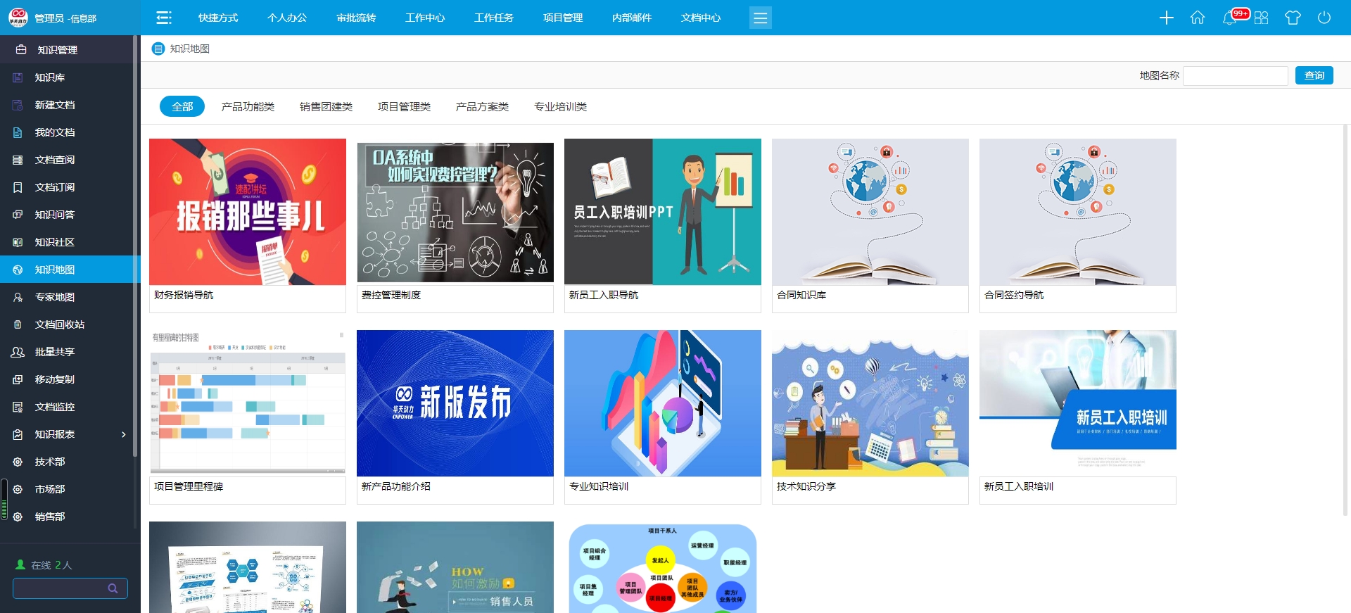 居家办公不忘充电 华天动力OA系统知识管理让企业弯道超车